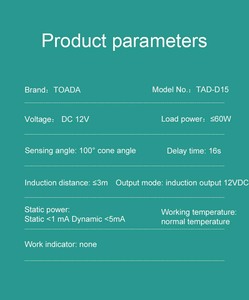 Sensor de movimiento infrarrojo humano, interruptor de luz PIR, módulo Detector para Arduino