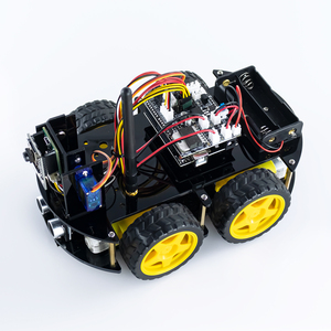 2023 Upgrade LAFVIN Smart 4WD Chaiss Smart Roboter Auto Kit DIY Bildung Roboter intelligentes Spielzeug Support App Control für Arduino
