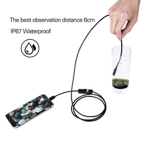 内視鏡カメラ7mmレンズ3 in 1 Mirco USB Type-C防水IP67 forAndroid Phoneコンピューター検査ボアスコープミニカメラ - Product Image 6