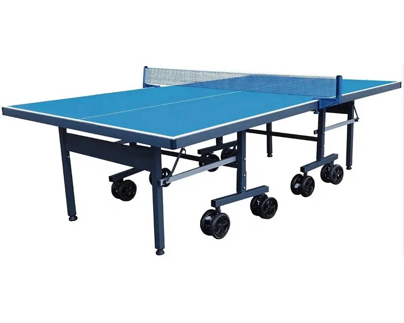 Mesa de ping-pong para uso externo, torneio de tênis de mesa à prova d'água, composto de alumínio para ping-pong ao ar livre