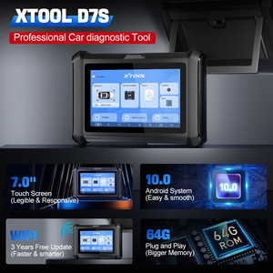 Bidirektion ales Scan-Tool D7S Cat-Diagnose tools 2025 OBD2-Scanner-Diagnosegerät mit FCA AutoAuth