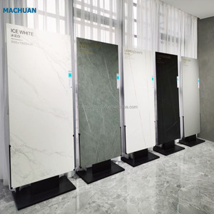 马川耐用质量柜台桌面石材木材大理石展示架 - Product Image 5