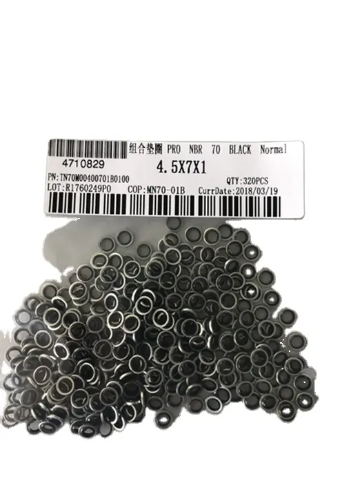 Gummi Aflas O-Ring Reifen Silikon O-Ring Voor Mechanische Dichtung