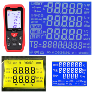 GN2159 FSTN + PIN codice segmentato in bianco e nero modulo LCD riflettente con Display positivo e interfaccia riflettente - Product Image 1