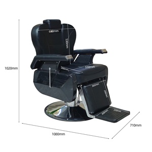 Klassieke Modieuze Groothandel Goedkope Kappersstoel Europese Zakelijke Stijl Beauty Barbershop Stoelen Kappersstoel - Product Image 6