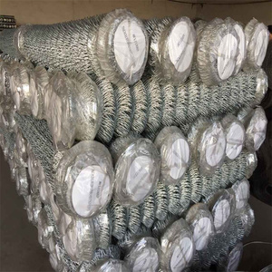 Galvanized Diamond Fence Cyclone <strong>Wire</strong> <strong>Mesh</strong> <strong>5</strong> Foot 6 Foot Plastic Coated Chain Link Fence - Product Image 5