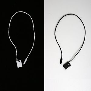 Cuerda de etiqueta colgante de algodón del fabricante para ropa Cuerda de algodón con clip de plástico sostenible - Product Image 3