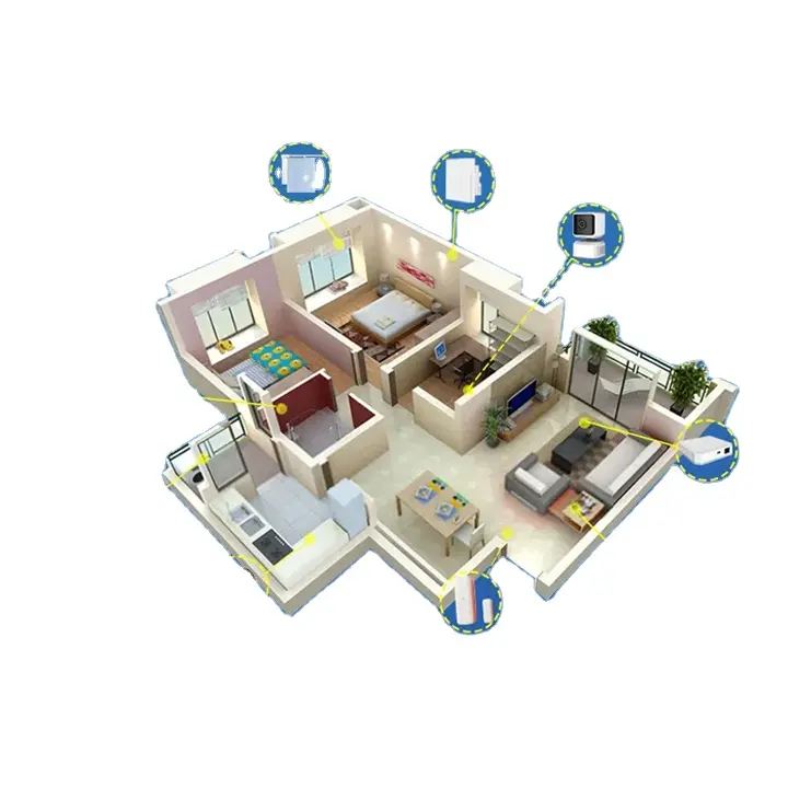 Set di prodotti per la casa intelligente per tutta la casa Set di interruttori Wifi elettrici