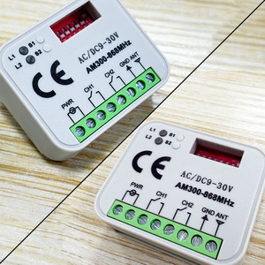 Phổ cửa nhà để xe Receiver RX-MULTI Receiver 9-30V 8 Dip chuyển đổi đa Thương hiệu điều khiển cho 300MHz-868MHz Cổng điều khiển từ xa - Product Image 5