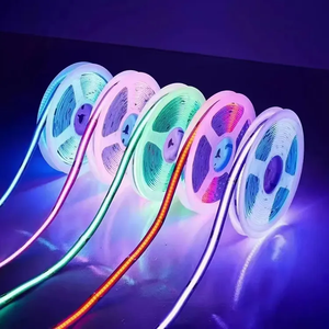 Tuya WiFi esnek şerit RGBIC sihirli dijital akıllı rüya renk 320LEDs/m piksel ışık WS2812B DC5V 24W adresli COB LED şerit - Product Image 1