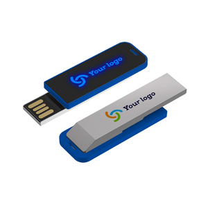 LED Light Metal USB-Flash-Laufwerk 2.0 3.0U Disk Custom ized LOGO OEM ODM Memory Stick 2GB 4GB 128GB USB-Stick mit voller Kapazität - Product Image 2