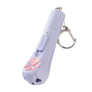Multifunktion ales USB-Aufladen Katzen spielzeug Umschaltbares Muster Laserpointer und Stick Lustiges interaktives Plastik-Haustiers pielzeug für Hunde - Product Image 3