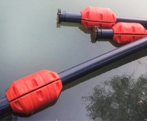 LLDPE 400*500mm barrera flotante de plástico tubería de bombeo de arena flotadores río dragado tubería boya - Product Image 2