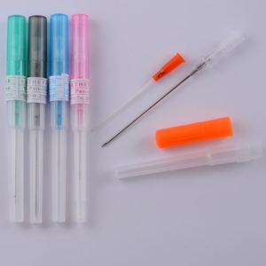プロの外科用鋼静脈カテーテルの滅菌穿刺針14g 16g 18g 20g <span class=keywords><strong>22g</strong></span> 24g胸部穿刺