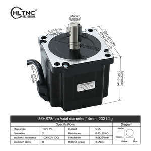 Stepper motor nema 23 nema 17 nema 34 a basso rumore stepper macchina controller motore micro stepper motor per macchina CNC - Product Image 4