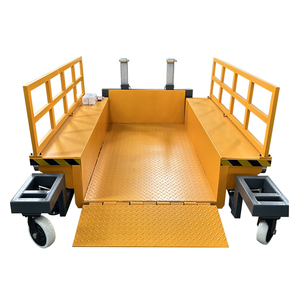 2 Tonnen Mobile Container Truck Laden Entladen Plattform Dock Heben mit Gabelstapler Verwendung - Product Image 3