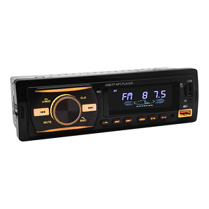 Araba radyo 1 Din araba Mp3 oynatıcı 7 açık renk Autoradio BT 2USB SD AUX ses FM verici RDS Handsfree stereo mp3 - Product Image 1