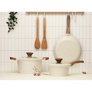 Pha Lê lớp phủ nồi loạt chống trầy xước gốm đồ nấu nướng với Anion lớp phủ cho khỏe mạnh nấu ăn - Product Image 5