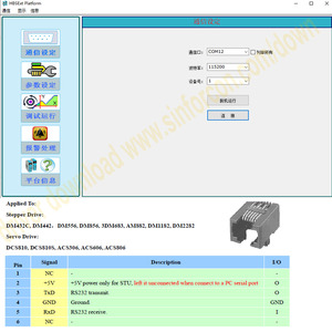 Cavo adattatore USB RJ12 metallo PVC per Leadshine Stepper Drive HBS86 HBS86H CL57 CL42 DM2282 Computer comunicare cavo programma - Product Image 3