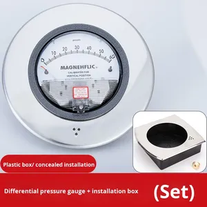 מד דיפרנציאלי מיקרו-לחץ מד 0-30pa שלילי לחץ אוויר איכות מדידה בית החולים חדר נקי 100 מ "מ - Product Image 3