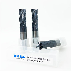 HRC55 4槽钨硬质合金立铣刀不锈钢铣刀中国制造数控工具 - Product Image 4