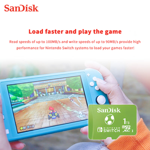 หน่วยความจําการ์ด SanDisk Micro TF SD ดั้งเดิม 100MB / s 1TB การ์ดหน่วยความจําสําหรับคอนโซลเกม - Product Image 2