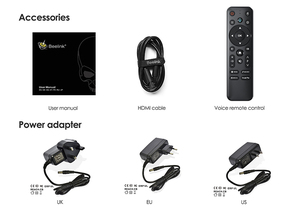 Yüksek performans 8k amlogic s9android android 9 tv kutusu Hexa çekirdekli wifi 6 DDR4 4GB 64gb akıllı set top box GT KING - Product Image 4