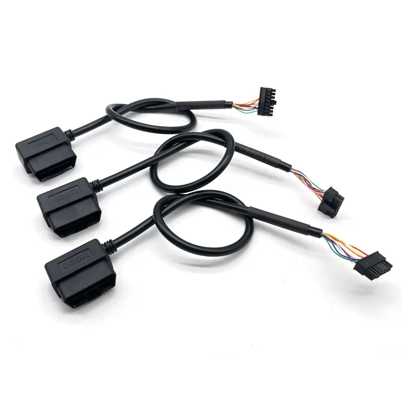 Cable de extensión para Escáner de coche, Conector de 16 pines OBD2 OBD II