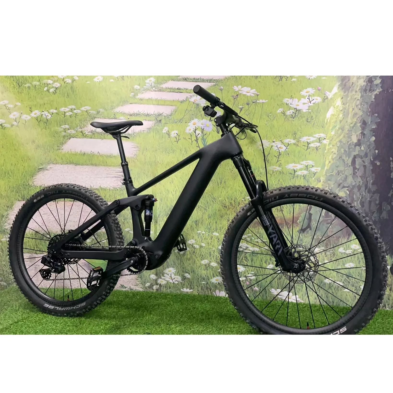 M820 Bafang marco ligero de carbono eBike 16-19kg 48V 250W SUSPENSIÓN COMPLETA eBike M820 Bafang marco eMTB