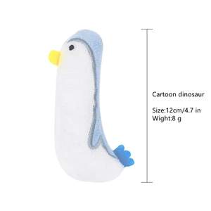 Juguetes de hierba gatera interactivos hechos a mano con diseño de animales de dibujos animados para gatos - Product Image 6