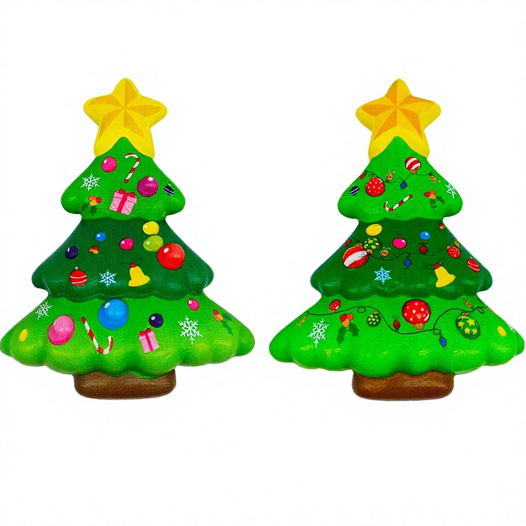 Sapin de Noël vert-10*12 cm-25 g