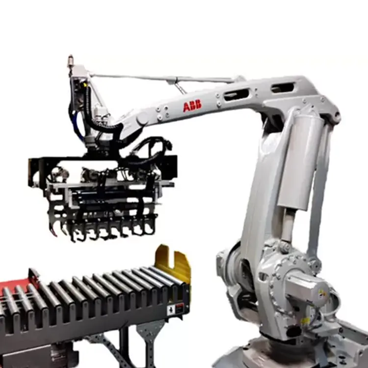 Automatische Hoge Snelheid Arm Robot Palletiseersysteem Robot Tassen Palletiseermachine Robotachtig Palletiseersysteem Voor Tassen