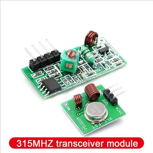 Kit de módulo receptor y transmisor inalámbrico RF de 433Mhz 315MHZ DC 5V para Arduinos/ARM/MCU WL Diy 315MHZ/433MHZ módulo inalámbrico