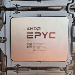 Precio competitivo AMD EPYC 74F3 CPU Procesador L3 Socket Tipo Nuevo y usado para servidor HPE Parte 24-Core 240W - Product Image 1