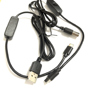 <strong>USB</strong> Type C 5V 3A Charging Cable for <strong>Raspberry</strong> <strong>Pi</strong> 4 <strong>Power</strong> Cable with ON/OFF Switch for RPI 4 Model B RPI 4B Compute - Product Image 5