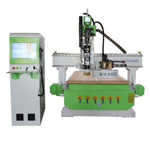 4 * 8ft 4 Axis 1325 ATC CNC Máquina de carpintería 4 * 8ft CNC Router para corte de muebles 4 * 8ft CNC Router para corte de muebles - Product Image 2