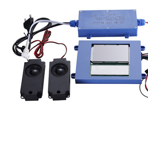WISE Ledミラー調光器マルチタッチキーコントロールBluetoothスピーカーWIFI & 時間 & 温度センサースイッチ画面液晶 - Product Image 1
