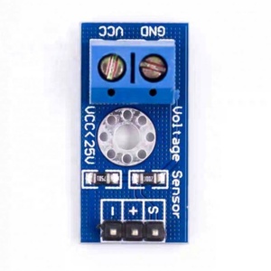 Módulo de sensores de detección de Detector de voltaje DC 0-25V para Módulo de Sensor de voltaje I2C estándar de Robot Raspberry Pi