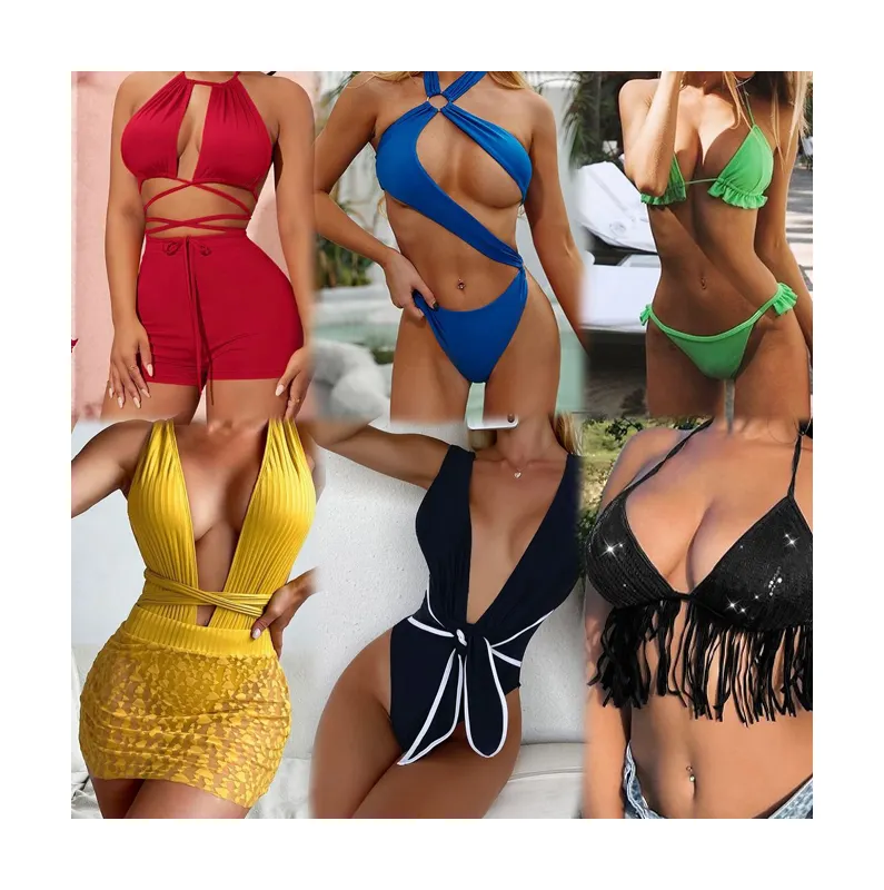 Filles maillot de bain 18 adolescent xxx chaud sexy bikini jeune fille maillots de bain en gros vêtements en vrac