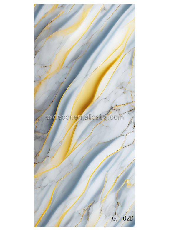 Serie floral PVC mármol 5