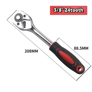 12 adet CR-V takım 1/4 çift yönlü hızlı bırakma anahtarı 10 yuva 4-13mm uzatma çubuğu kolay bakım onarım aracı seti çantası - Product Image 4