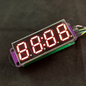 MAX7219 Zeitanzeige 0,56 Zoll 4-Bit-Digital-LED-Anzeige 7-Segment-Modul 5 Farbe Verfügbar für Arduino STM32 STC AVR Welded - Product Image 5