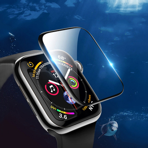 ฟิล์มเซรามิคนาโน3D 8ชิ้นสำหรับ iWatch Series ฟิล์มป้องกันหน้าจอแบบนิ่มสำหรับ iWatch 7 6 45มม. 41มม. 40 44มม. สำหรับ Apple Watch Glass - Product Image 4