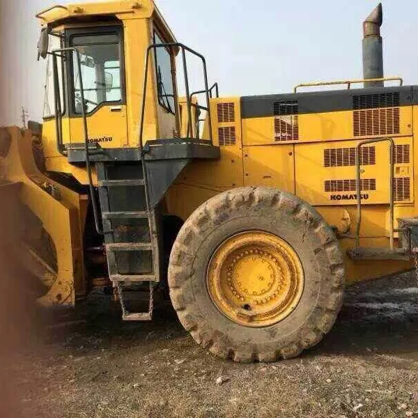 تستخدم الأصلي Komatsu wa600-3 رافعة عجل للبيع/كوماتسو WA600 رافعة عجل ، اليابان تستخدم كوماتسو رافعة عجل wa500-3 /wa600-3