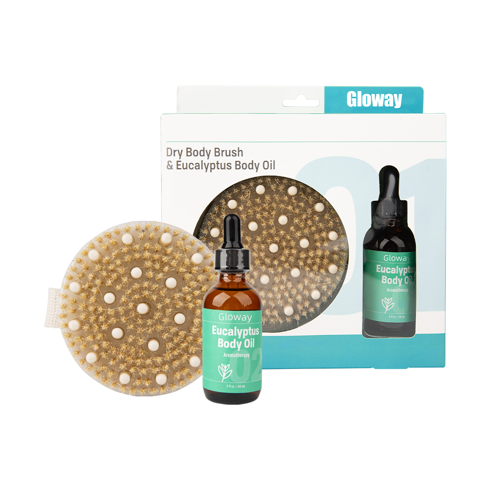 น้ำมันยูคาลิปตัส + แปรงอาบน้ำ