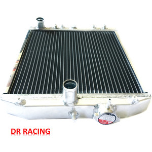 104.5140-42 DUAL <span class=keywords><strong>CORE</strong></span> FULL Nhôm RACING 2-ROW <span class=keywords><strong>RADIATOR</strong></span> Phù Hợp Cho 92-00 HONDA CIVIC/DEL SOL/INTEGRA - Product Image 1