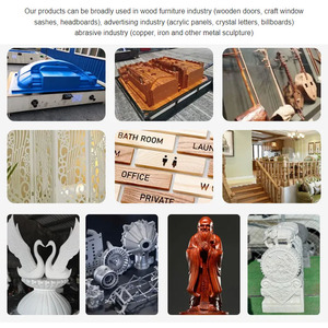 5 Axis <strong>CNC</strong> Router Servo Motor New <strong>DSP</strong> <strong>Control</strong> System for Wood Stone 3D Sculpture Carving EPS Milling Retail/Restaurant <strong>Uses</strong> - Product Image 5