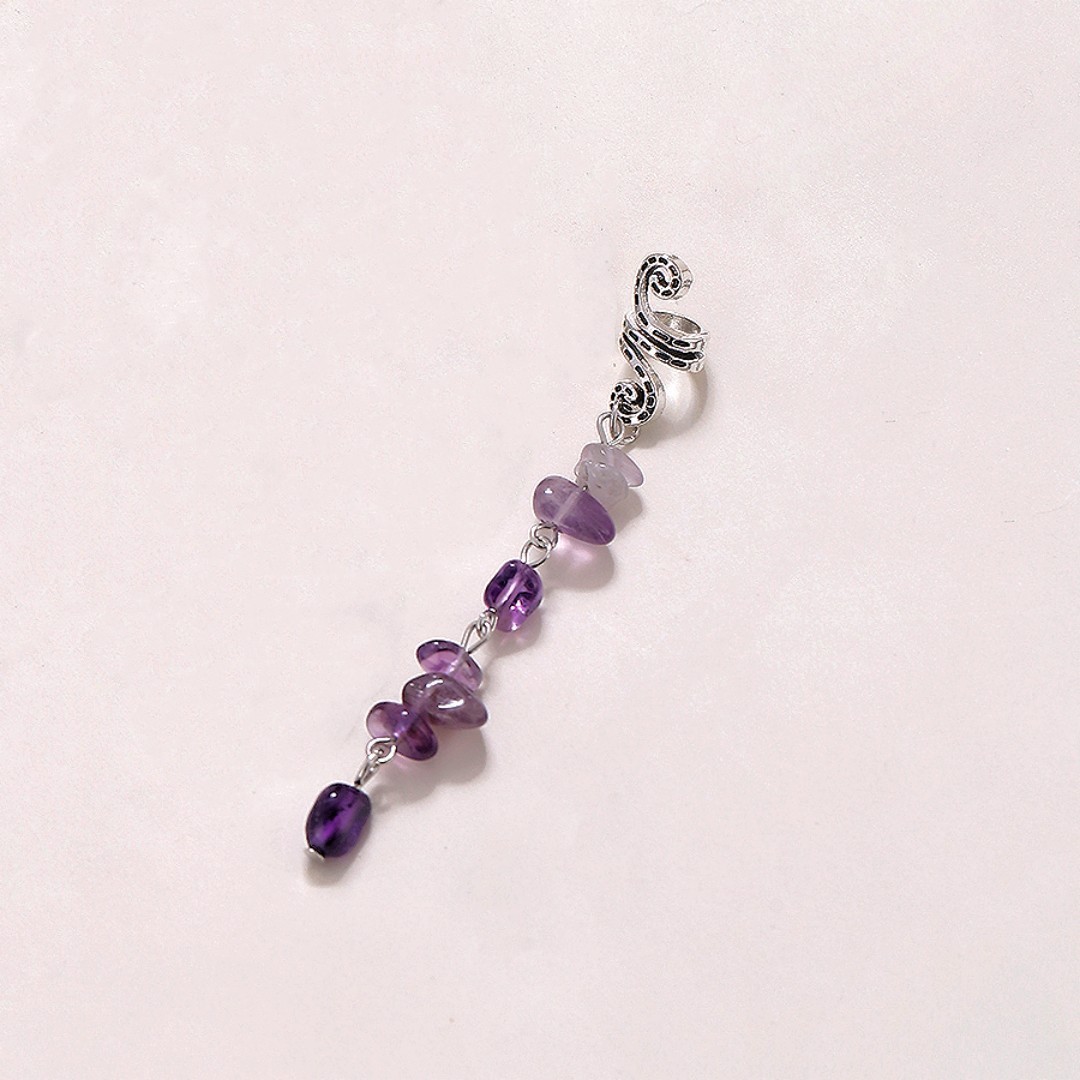 argent + violet foncé (court)