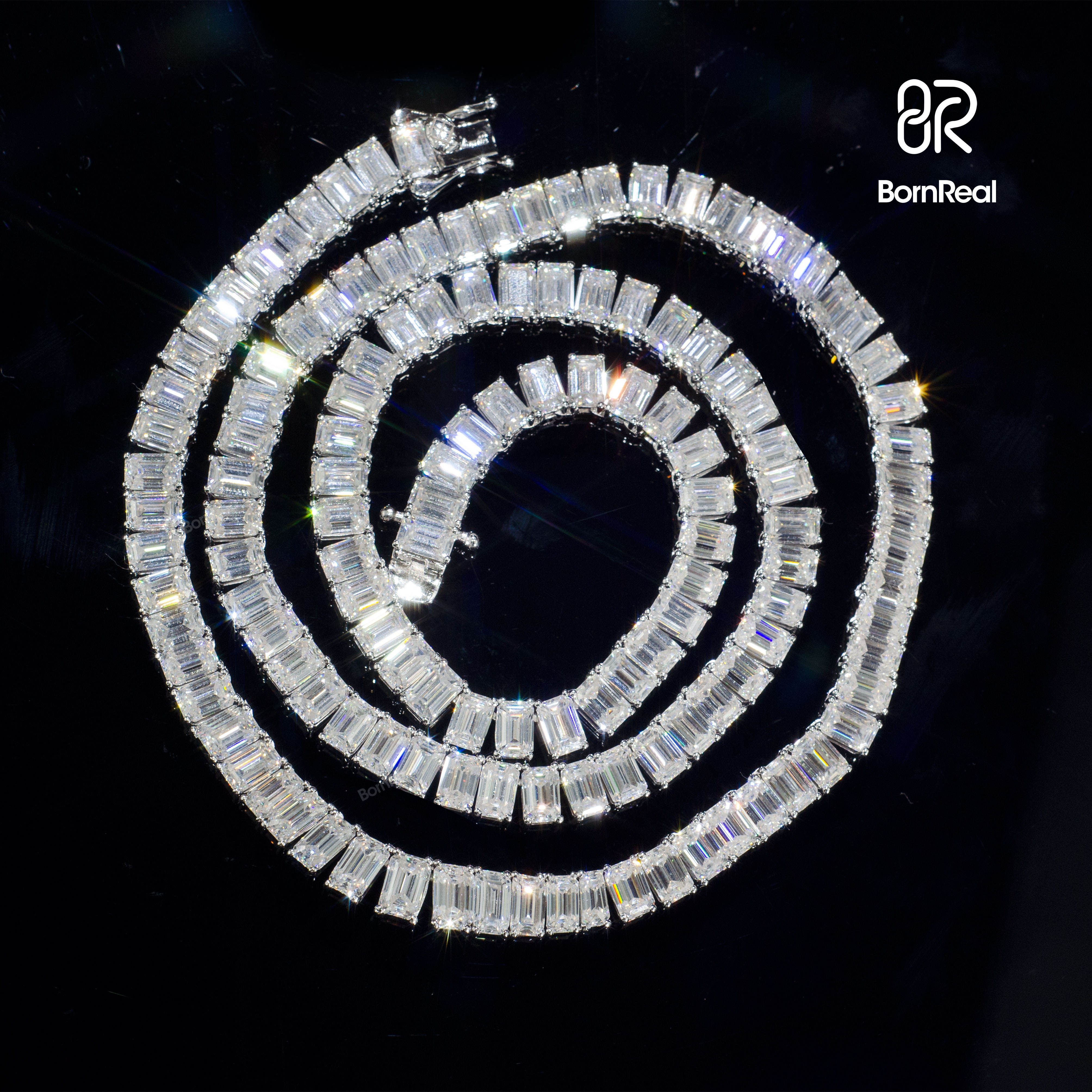 925 Silver + Vvs Moissanite