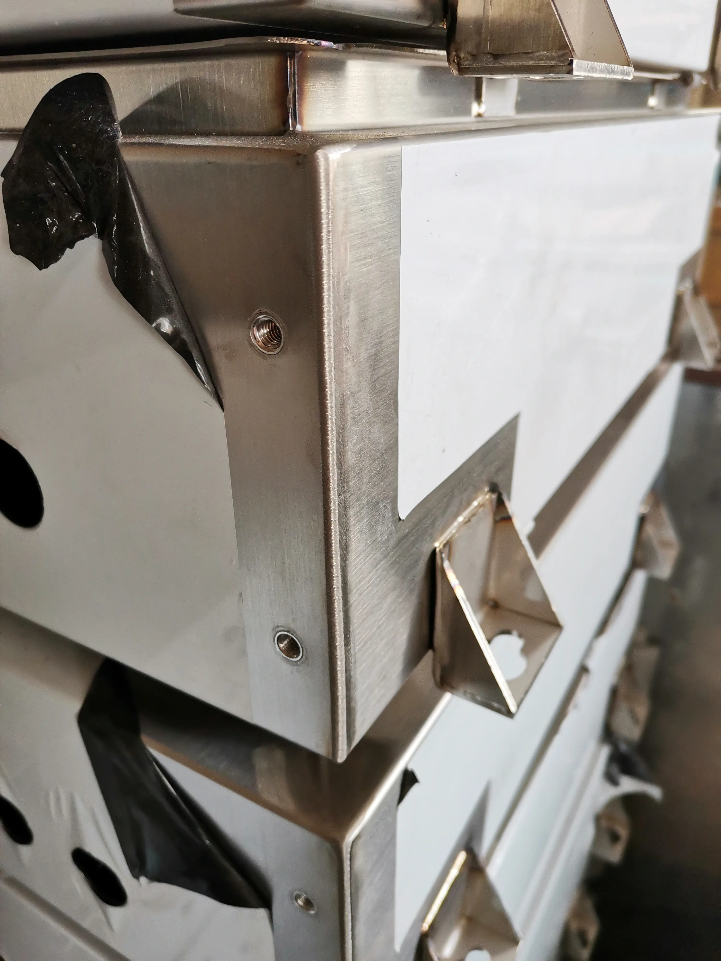 주문 알루미늄 방수 전기 금속 울안 장 전기 상자 강철 승진 스테인리스 울안 상자 미터 덮개
